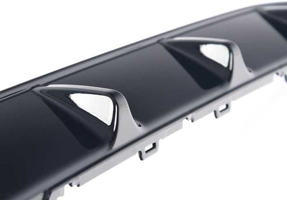 Original M Performance rear diffuser OEM 51128078907 for BMW 4 Series (G22, G23). Increases the aesthetics and aerodynamics of your vehicle.