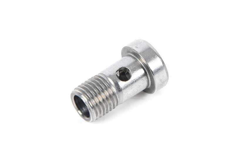 Tornillo hueco M14x26 OEM 07148839110 para BMW 5er F07,F10,F11,G30,G31,G90; 6er F06,F12,F13; 7er F01,F02,F04,G11,G12,G70; 8er G14,G15,G16; X5 E70,F15,G05; X6 E71,F16,G06; X7 G07,G09. Original BMW.