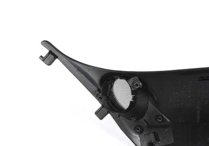 Moldura izquierda pilar A OEM 51437258323 para MINI R57 (Cooper, Cooper D) con sistema Harman Kardon. Original MINI.