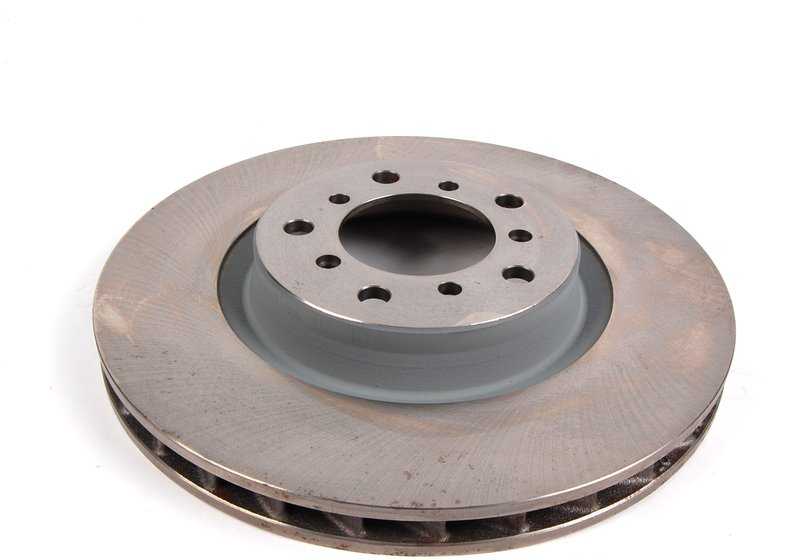 Disco de freno ventilado derecho para BMW Serie 3 E46 (OEM 34112229530). Original BMW