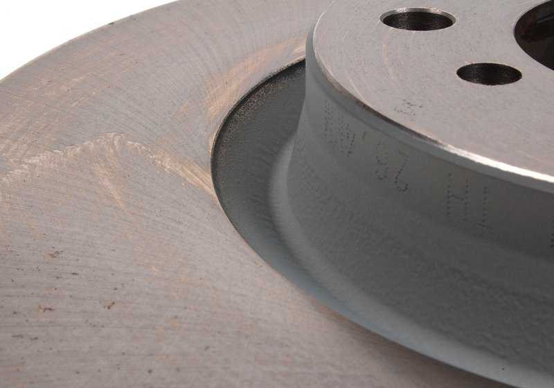 Disco de freno ventilado derecho para BMW Serie 3 E46 (OEM 34112229530). Original BMW