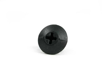 Botón de sujeción gris OEM 51491946195 para BMW E30, E34, E32, E31. Pieza original BMW, ideal para fijar molduras interiores y elementos del maletero y faros.