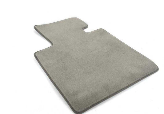 Alfombrillas delanteras grises OEM 51477056294 para BMW Z4 E85, E86 (2002-2008). Original BMW.