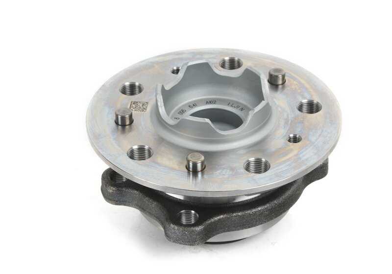 Wheel hub with bearing for BMW 2 Series G87, 3 Series G80, G81, 4 Series G82, G83 (OEM 31208095641). Original BMW