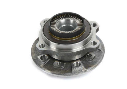 Wheel hub with bearing for BMW 2 Series G87, 3 Series G80, G81, 4 Series G82, G83 (OEM 31208095641). Original BMW