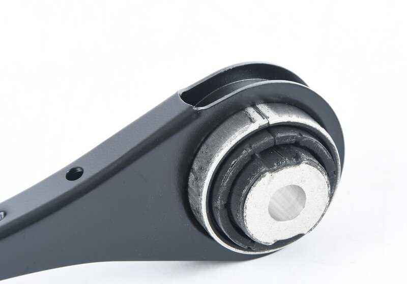 Ball joint tongue with rubber bearings right for BMW I12, I12N, I15 (OEM 33326862216). Original BMW