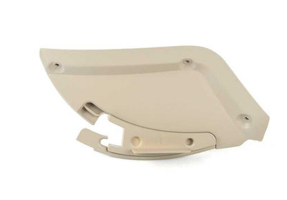 OEM 52107898481 Guia da correia de segurança esquerda para BMW Z4 E85, E86 (Modelos 2.0i, 2.2i, 2.5i) com alteração manual ou automática. Piça BMW original de cor bege.