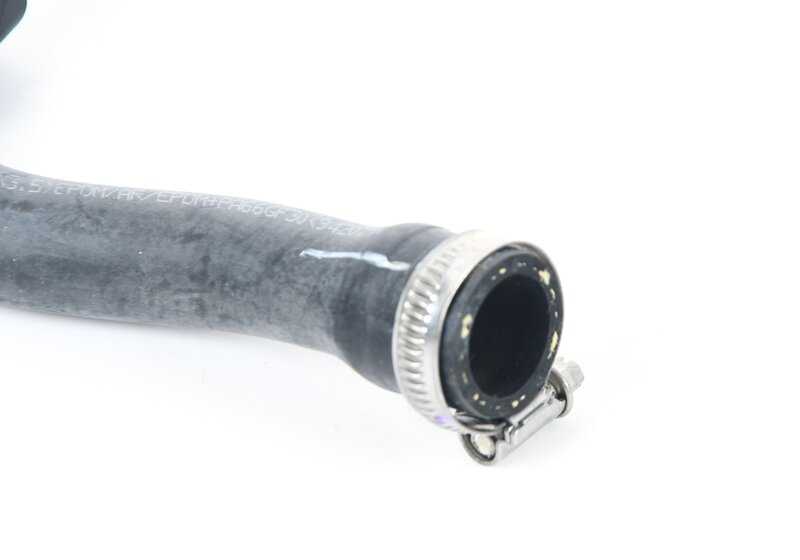 Coolant pipe for BMW X5 E70N, F15, X6 E71, E72, F16 (OEM 17127589632). Genuine BMW