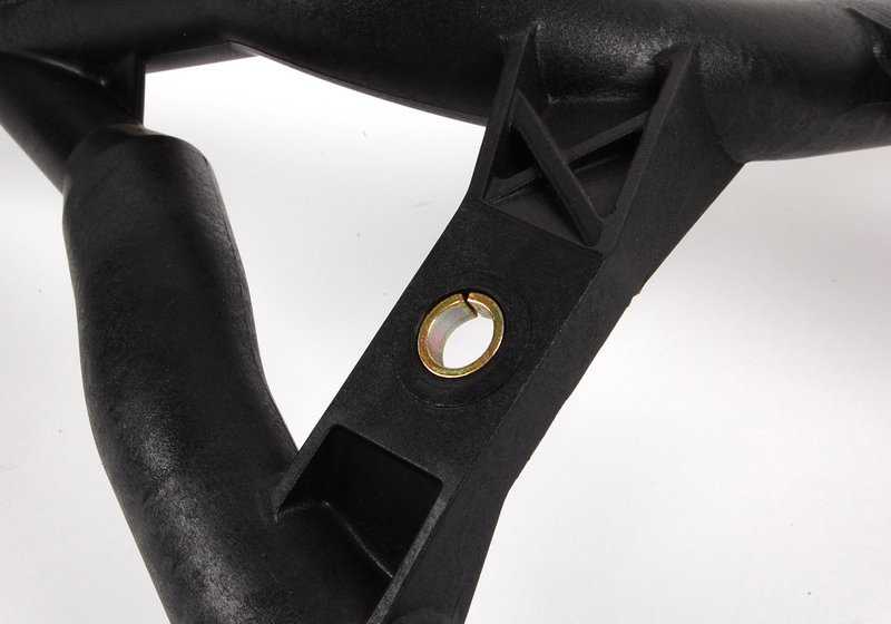 Tubería de agua OEM 11537519710 para BMW E60, E61, E65, E66 con motor M54. Pieza del sistema de refrigeración. Original BMW.