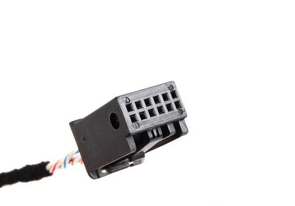 Auxiliary adapter OEM 65120153502 for BMW E39, E60, E61, E63, E64, E83, E53, E85, E86. Ideal to connect mobile or MP3 to the car. Original BMW spare.