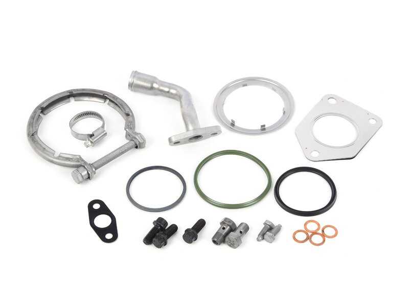 OEM TURBO ASSEMBLY KIT 11652365501 FOR BMW E90, E91, E92, E93, F07, F10, F11, E84, F25. Original BMW.