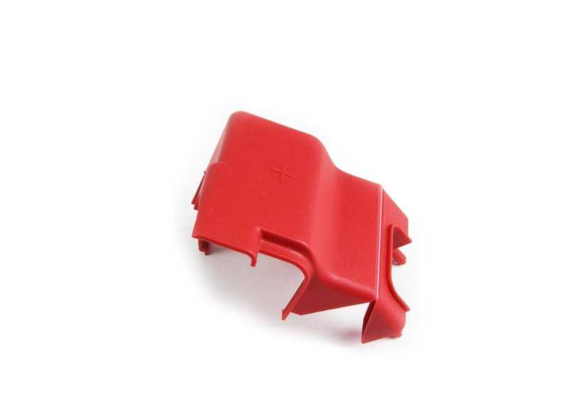 Tampa do poste da bateria para BMW E46, E39, E38 (OEM 61218375653). BMW original.