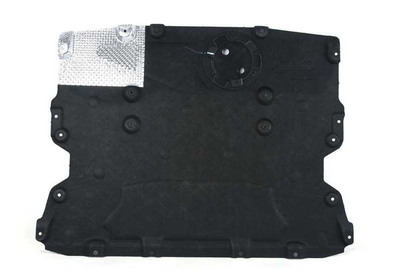 Protection du compartiment du moteur arrière pour BMW X3 F97, G01, G08 et X4 F98, G02 (OEM 51757417386). BMW d'origine