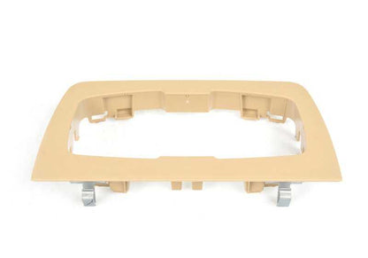 Moldura de la unidad de control de luces OEM 51459239297 para BMW F30, F31, F34, F80, F32, F33, F36, F82, F83. Original BMW.