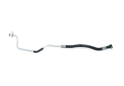 Tubería de retorno del enfriador de aceite de la transmisión OEM 17222284698 para BMW F87, F80, F82, F83. Original BMW.