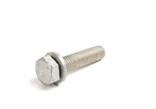 Tornillo hexagonal con arandela M8x35 OEM 07119901686 para BMW E36, E46, E34, E39, E32, E38, E65, E66, E31, E53. Original BMW. Ideal para fijaciones en el sistema de correas o motor.