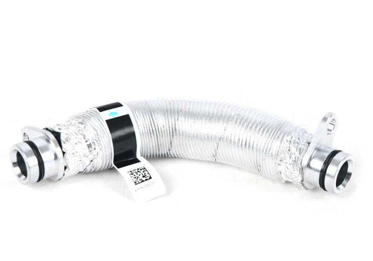 Oil return pipe for BMW G42, G20, G21, G22, G23, G26, G30, G31, G32, G11N, G12N, G14, G15, G16, G01, G02, G05, G18, G06, G07, G29 (OEM 11428679020). Genuine BMW