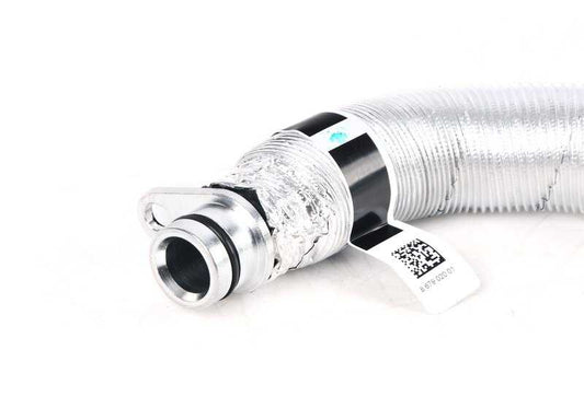Oil return pipe for BMW G42, G20, G21, G22, G23, G26, G30, G31, G32, G11N, G12N, G14, G15, G16, G01, G02, G05, G18, G06, G07, G29 (OEM 11428679020). Genuine BMW