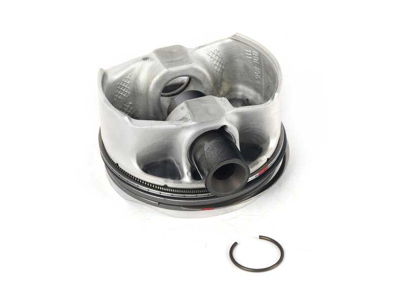 Pistón para BMW Serie 5 F07, F10N, F11N, Serie 6 F06, F12, F13, Serie 7 F01N, F02N, X5 F15, X6 F16 (OEM 11258653980). Original BMW
