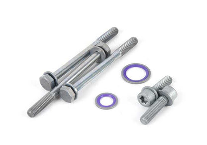 Kit di assemblaggio del compressore elettrico dell'aria per la BMW F45, F30N, G20, G21, F18N, G30, G38, G11, F48N, F49, F39, G01, F15, Mini F60 (OEM 64505B3AC23). BMW originale