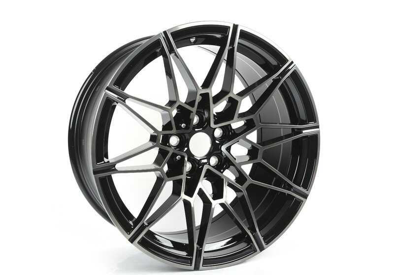 Llanta de aleación original BMW M Doble Radio 826 de 19" delantera OEM 36117882867 para BMW G80 (M3, M3 Competition, M3 Competition xDrive, NM3, NM3 xDrive). Original BMW.