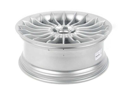 Silver alloy wheels for BMW 7 Series F01, F02 (OEM 36107980129). Original BMW