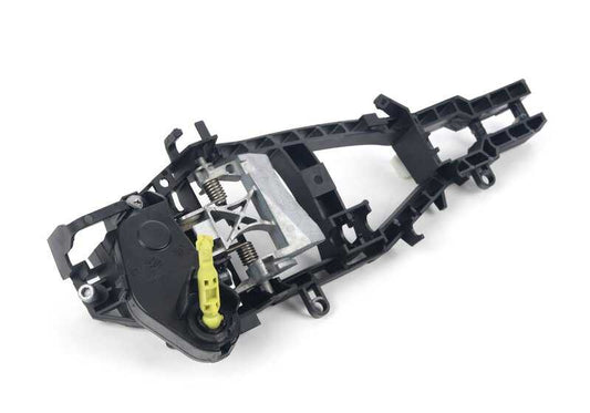 Soporte interior maneta puerta delantera izquierda OEM 51217290115 para BMW F32, F32N, F33, F33N, F82, F82N, F83, F83N. Original BMW.