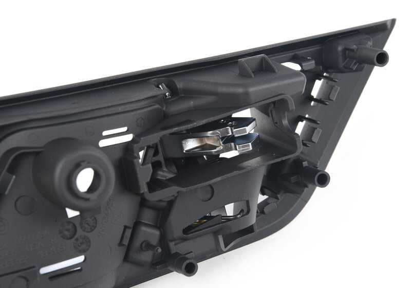 Rechte hintere Türschütze für BMW X5 F95, G05, X6 F96, G06, X7 G07 (OEM 51226997784). Original BMW