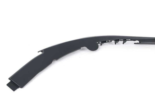 Cubierta marco ventanilla puerta delantera derecha OEM 51337384930 para BMW F90, G30, G31. Original BMW.