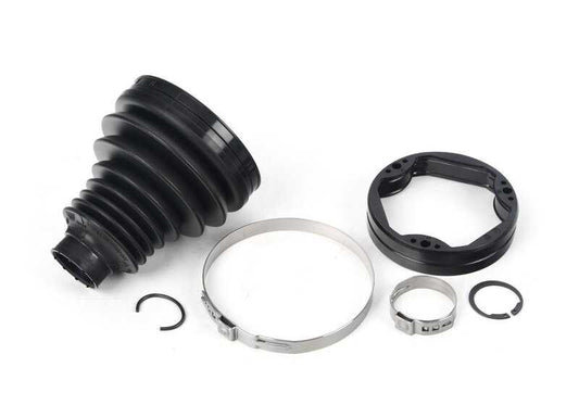 Kit reparación fuelle interior OEM 31608636505 para BMW X5 (F15, F85) y X6 (F16, F86). Pieza original BMW, compatible con el sistema de tracción delantera (cardán/abtriebswelle).