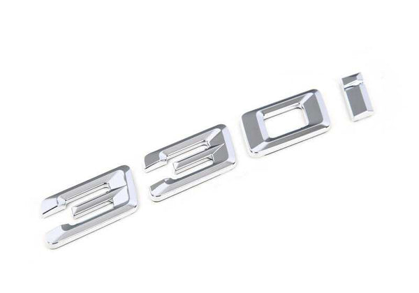 Emblema trasero "320i" OEM 51147494320 para BMW G20, G21. Original BMW.