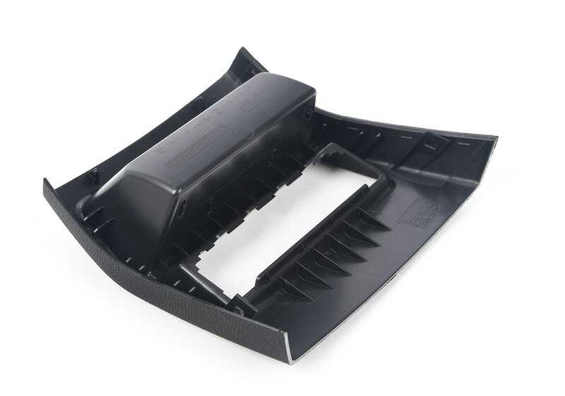 Bandeja trasera para consola central OEM 51169204245 para BMW F25, F26. Accesorio original BMW. Ideal para guardar objetos en la parte trasera de la consola central. Color negro.