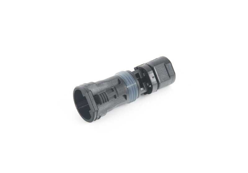 Black Electric Connector 2 Poles OEM 61131393742 for BMW E53 (x5 3.0d, 3.0i) models between 2001 and 2006. Original BMW piece.