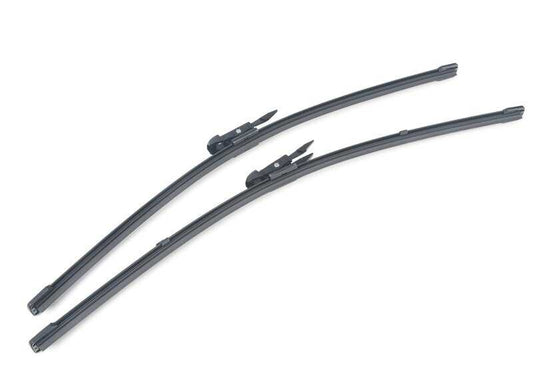 Juego de escobillas delanteras OEM 61615A87CC6 para MINI Countryman R60, Paceman R61. Original MINI.