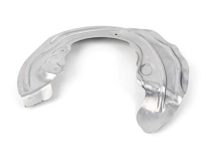 Protector de freno delantero derecho OEM 34106870530 para BMW X3 (G01, G01N, G08, G08E, G08F, G08N) y BMW X4 (G02, G02N). Pieza original BMW.