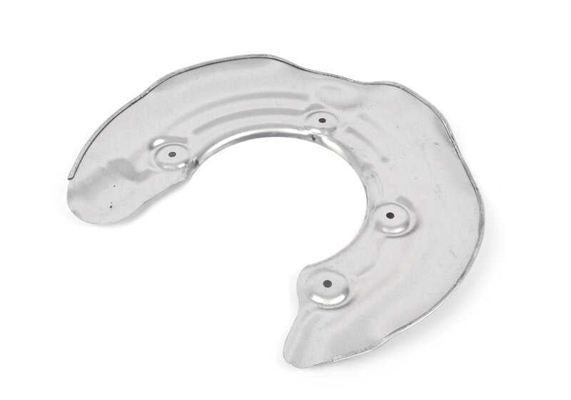 OEM 34206870531 left rear brake protector for BMW X3 G01, G01N, F97, F97N, G08, G08E, G08F, G08N and BMW X4 G02, G02N, F98, F98N. Original BMW.