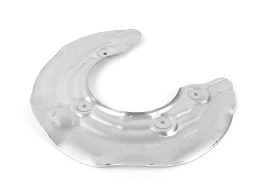 OEM 34206870531 left rear brake protector for BMW X3 G01, G01N, F97, F97N, G08, G08E, G08F, G08N and BMW X4 G02, G02N, F98, F98N. Original BMW.