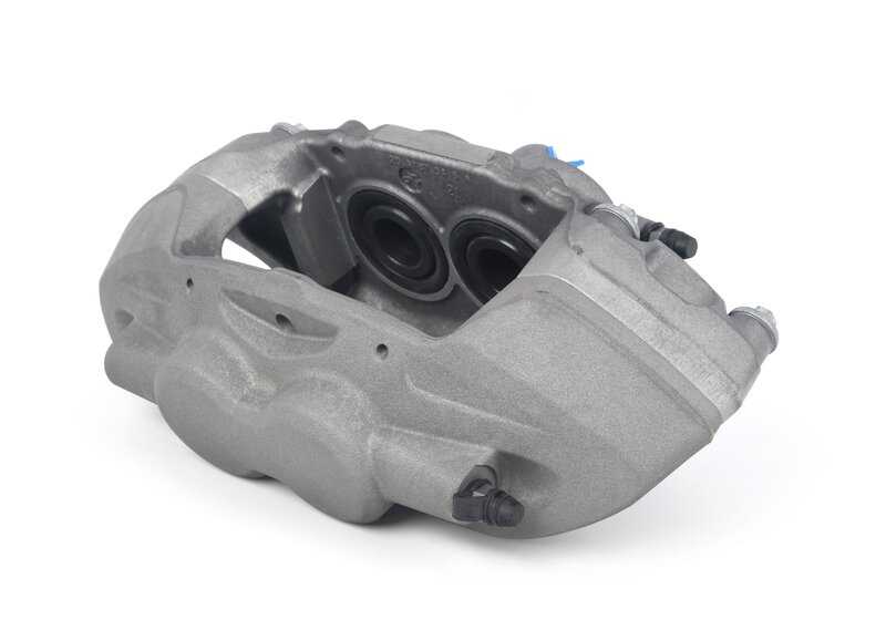 Right brake caliper housing for BMW F22N, F23N, F30, F31, F34, F35, F32, F33, F36 (OEM 34116850932). Original BMW