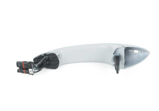Manilla de puerta derecha imprimada OEM 51217249980 para BMW F07, F10, F11, F18, F06, F12, F13, F01, F02, F04. Original BMW.