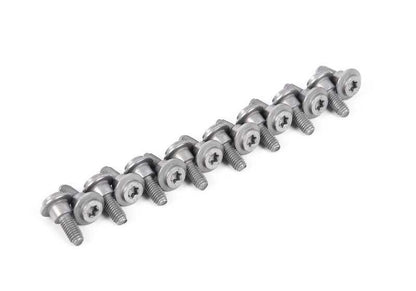 Jogo do separador de petróleo BMW G30, G31N, G11, G14, G15, G16, G05, G06, G06, G07 (OEM 11158636544). BMW original.