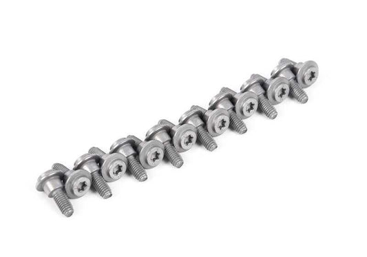 Jogo do separador de petróleo BMW G30, G31N, G11, G14, G15, G16, G05, G06, G06, G07 (OEM 11158636544). BMW original.