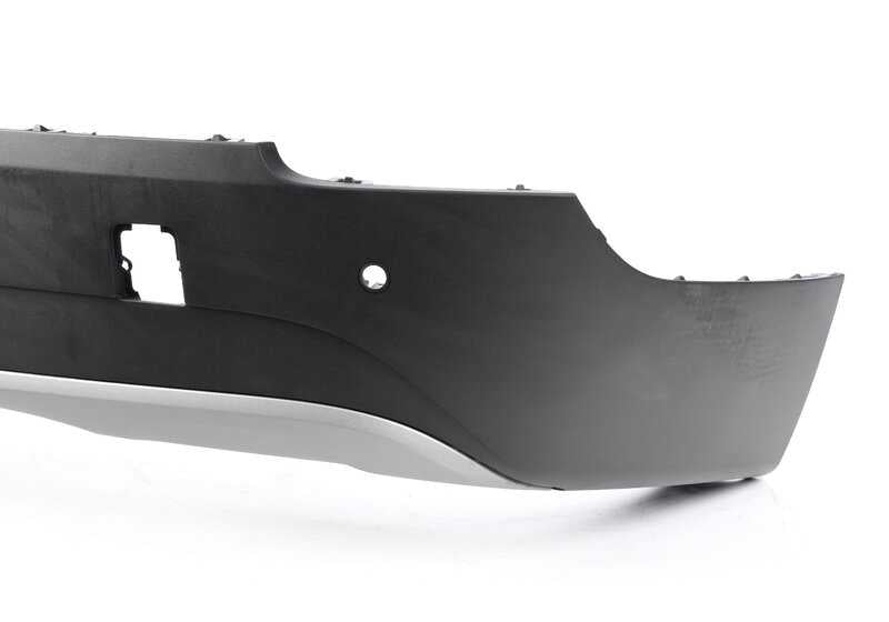 Difusor trasero inferior para parachoques con sensores PDC OEM 51122993569 para BMW X1 E84. Original BMW.
