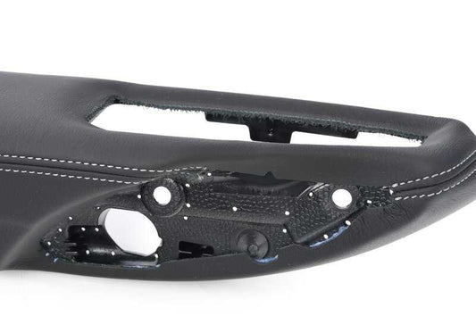 Potenza in pelle sinistra OEM 51418057385 per BMW F80 M3 (Modelli: 3C91, 3C92, 8M91, 8M92). BMW originale.