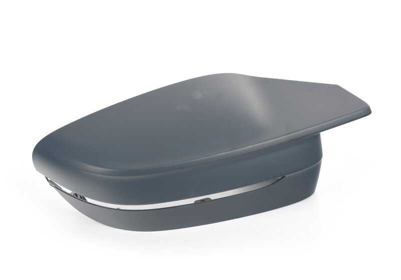 Primed Exterior Mirror Cap for BMW G42, G87, G20N, G21N, G80, G81, G23N, G26, G82, G83 (OEM 51169500712). Original BMW.