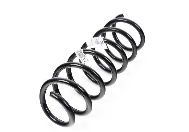 Resorte helicoidal trasero para BMW (OEM 33536795437). Original BMW.