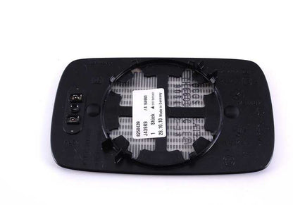 Cristal retrovisor derecho calefactable convexo OEM 51168250439 para BMW E46 y E39. Compatible con múltiples versiones de Serie 3 y Serie 5. Recambio original BMW.