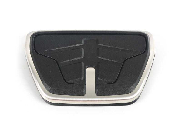 Cubierta de pedal con inserto de acero inoxidable OEM 35216885852 para BMW {Serie 2 Coupé (G42), Serie 3 (G20, G21, G28, G80), Serie 4 (G22, G23, G26, G82, G83), Serie 5 (G30, G31, G32), Serie 7 (G11, G12), Serie 8 (G14, G15, G16), X3 (G01, G08, F97
