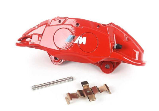 Pinza de freno delantera izquierda OEM 34116882791 para BMW F40 (116d, 116i, 118d, 118i). Compatible con modelos desde 07/2019 hasta 06/2024. Original BMW.