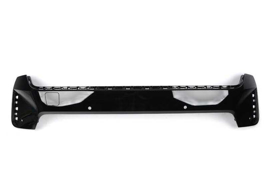 Cubierta inferior del parachoques trasero OEM 51125A61950 para BMW U11, U12. Original BMW.