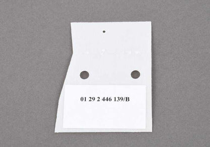 Modello di perforazione OEM 01292458626 per BMW F30, F30N, F80, F80N. BMW originale.